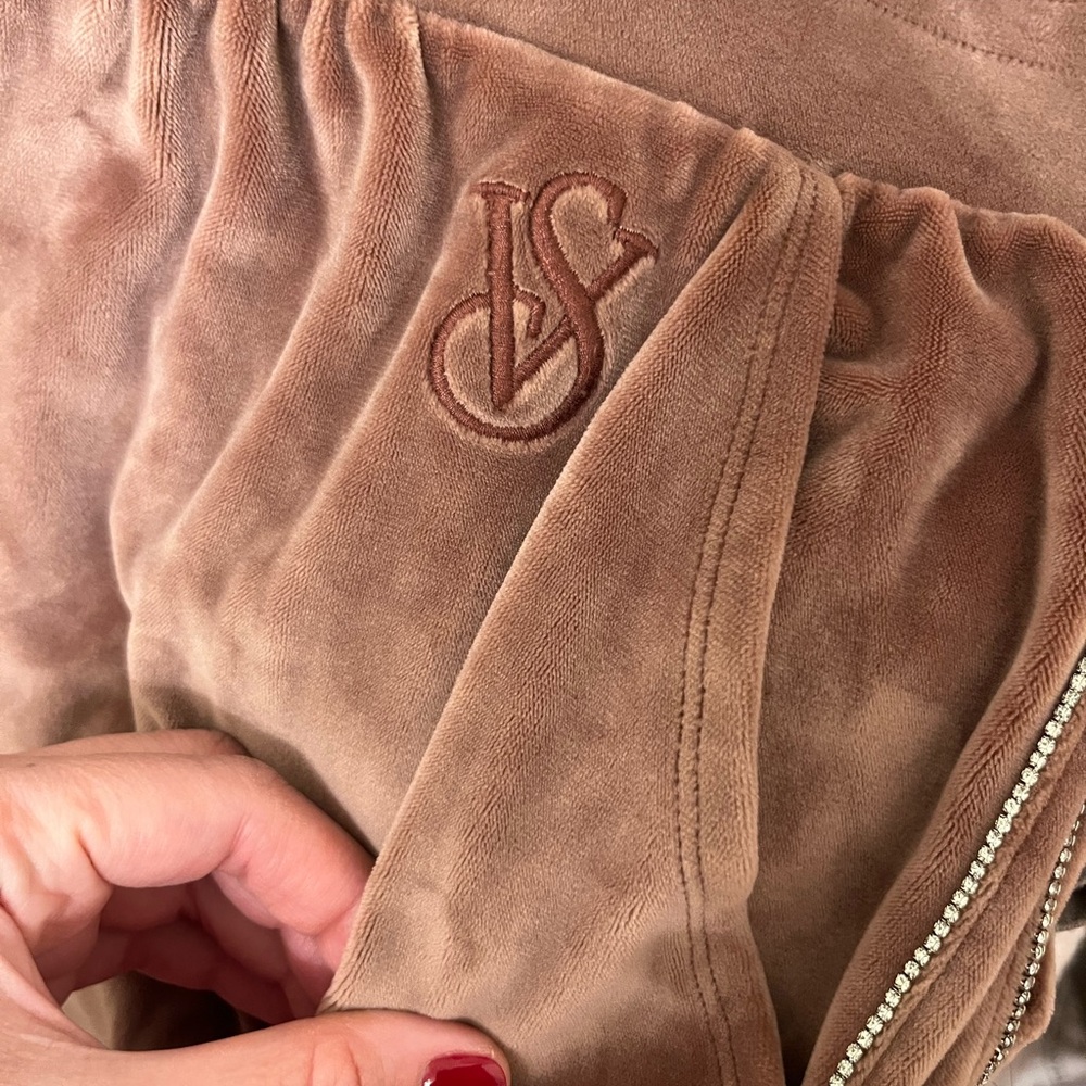 Victoria's Secret Mauve Velour Set